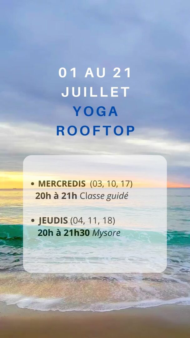 yoga frontignan programme juillet 2024