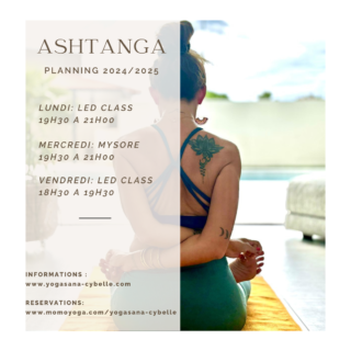 Lire la suite à propos de l’article Planning Yoga Ashtanga 2025